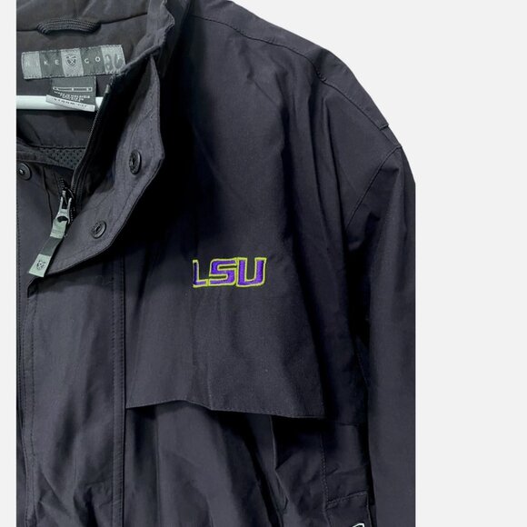LSU Tigers Nike Storm Fit Embroidered Full Zip Black Jacket Women's size L - Picture 3 of 8